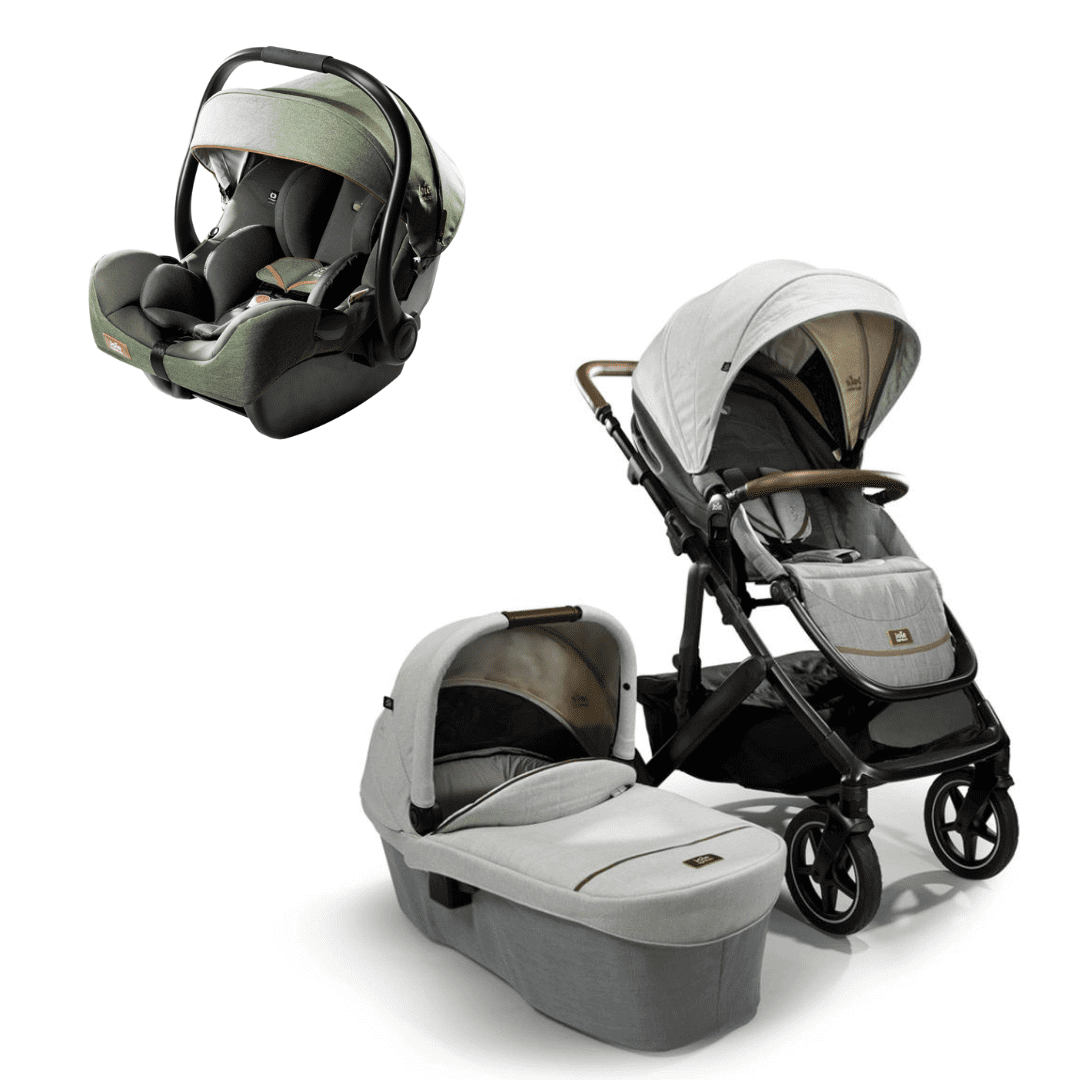 Joie Signature Vinca Kinderwagen Oyster inkl. Joie i-Jemini Babyschale Pine - Joie Signature Vinca Kinderwagen Oyster inkl. Joie i-Jemini Babyschale Pine bei babybrands.de kaufen ✓ sicher, einfach & bequem online bestellen ✓